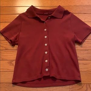 brandy melville collared shirt